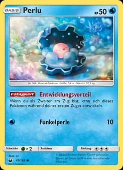 Perlu card in German