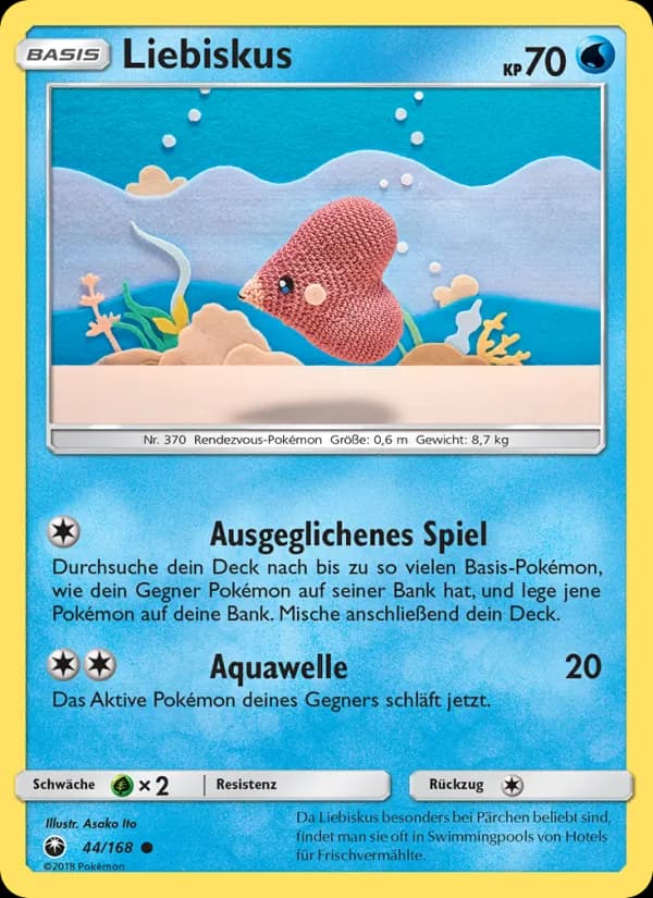 Liebiskus card in German