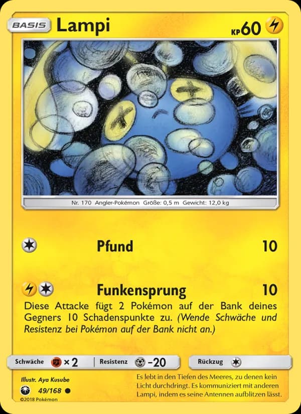 Lampi card in German