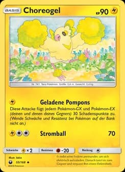 Choreogel card in German