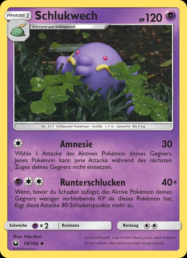 Schlukwech card in German