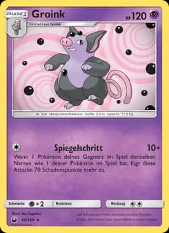Groink card in German