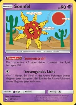 Sonnfel card in German