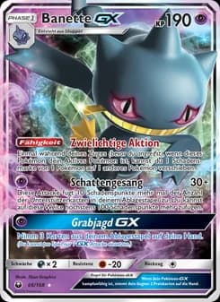 Banette GX card in German