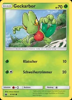 Geckarbor card in German