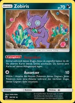 Zobiris card in German