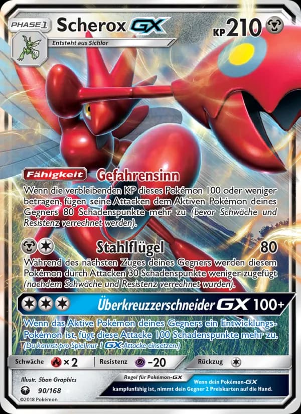 Scherox GX card in German