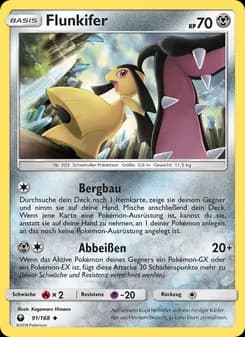 Flunkifer card in German