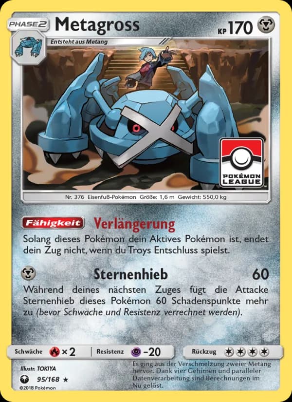 Metagross card in German