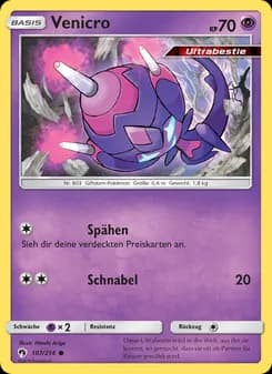 Venicro card in German