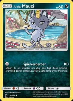 Alola-Mauzi card in German