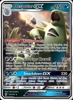 Despotar GX card in German
