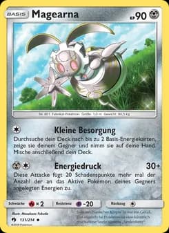 Magearna card in German