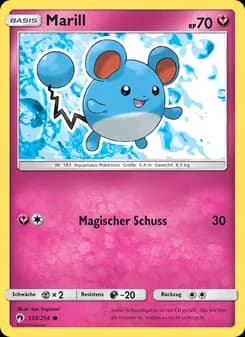 Marill card in German