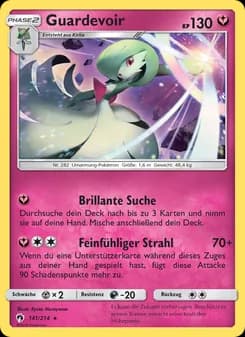 Guardevoir card in German