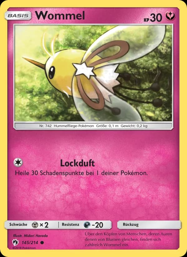 Wommel card in German