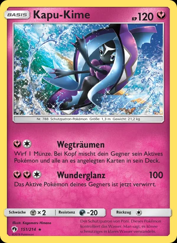 Kapu-Kime card in German