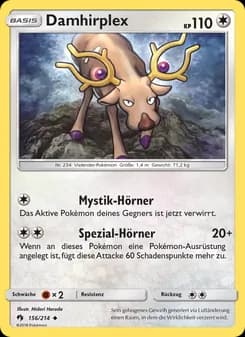 Damhirplex card in German