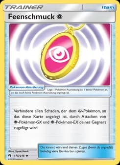 Feenschmuck Psychic card in German