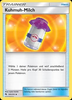Kuhmuh-Milch card in German