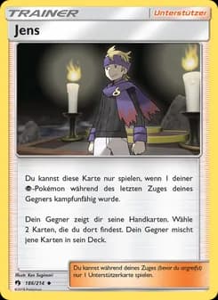 Jens card in German
