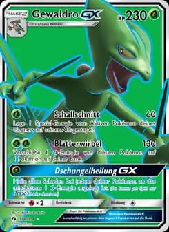 Gewaldro GX card in German