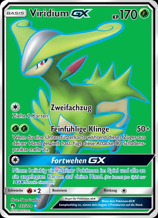 Viridium GX card in German