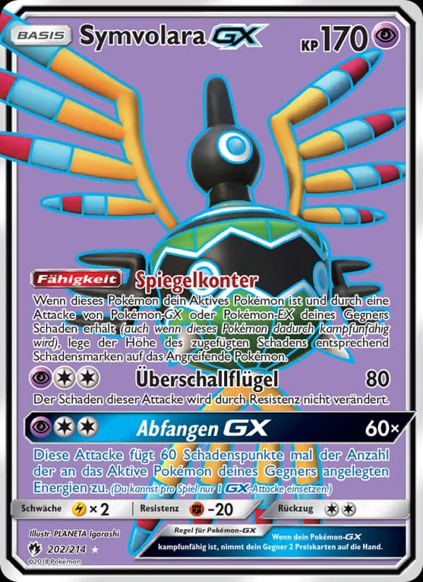 Symvolara GX card in German