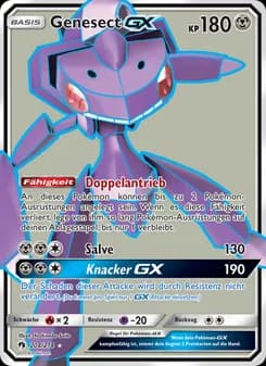 Genesect GX card in German