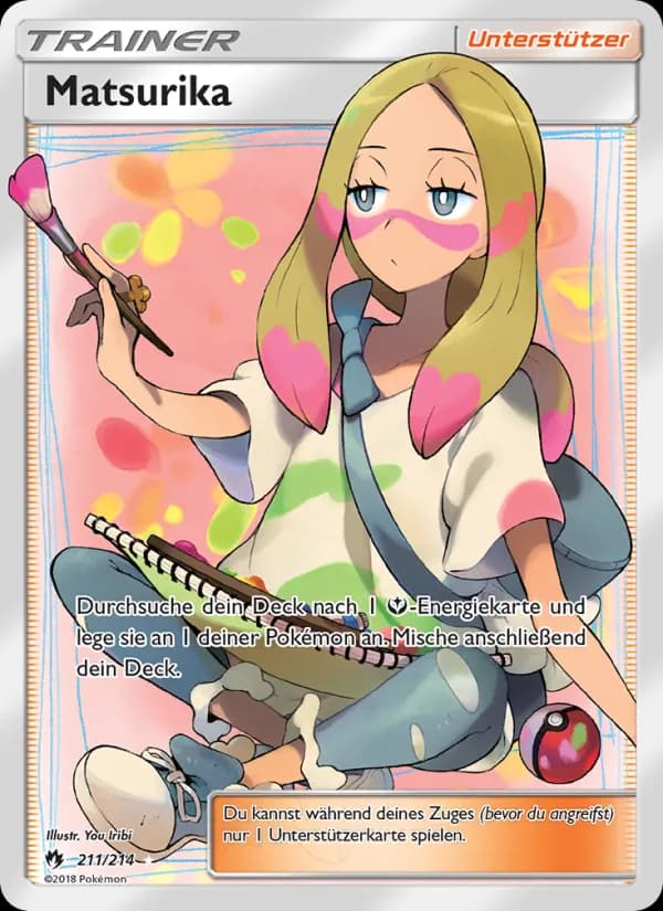 Matsurika card in German