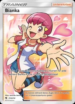 Bianka card in German