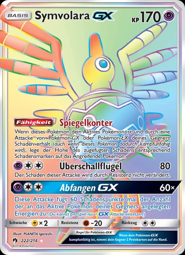 Symvolara GX card in German