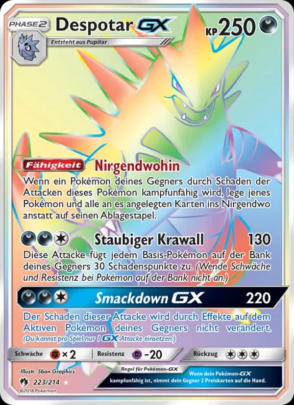 Despotar GX card in German