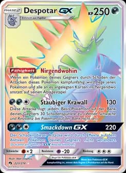 Despotar GX card in German