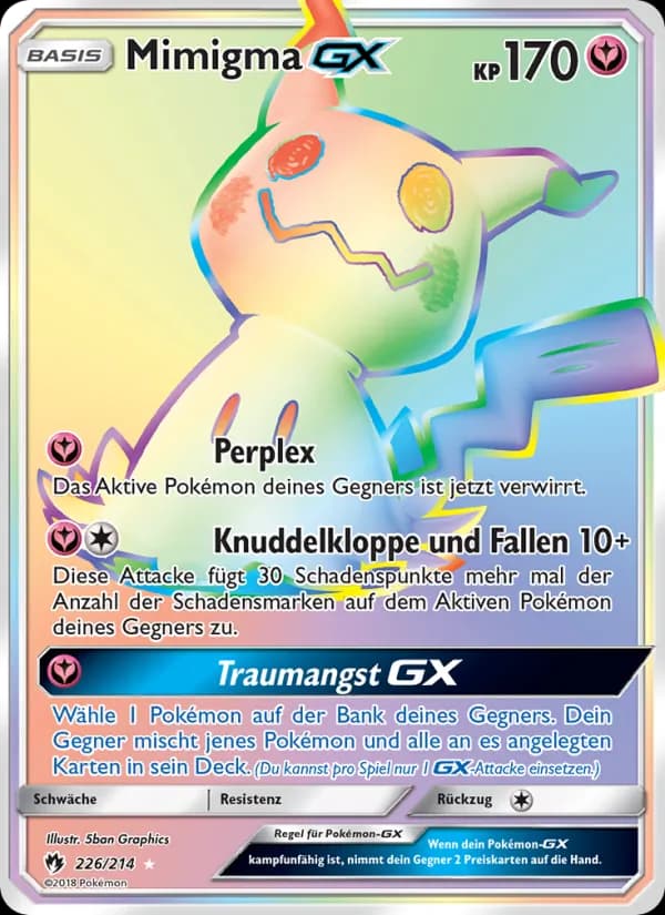 Mimigma GX card in German