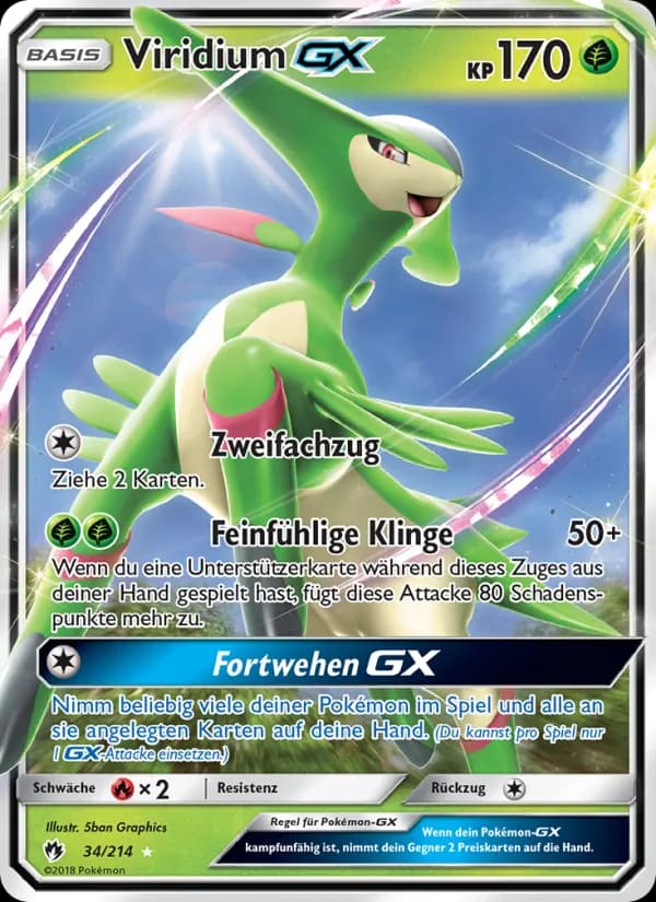 Viridium GX card in German