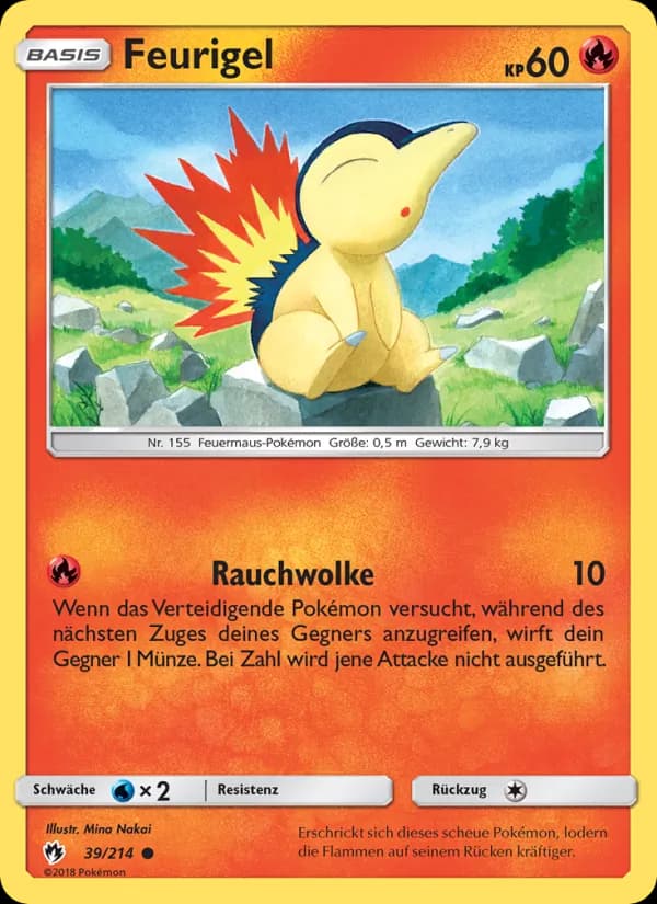 Feurigel card in German