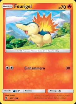 Feurigel card in German