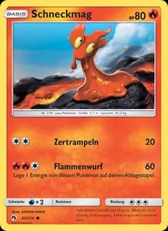 Schneckmag card in German