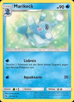 Marikeck card in German
