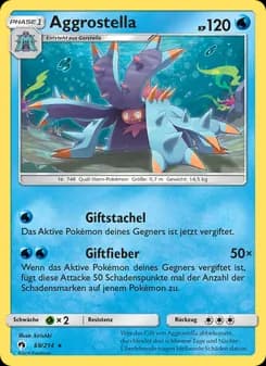 Aggrostella card in German