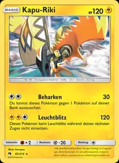Kapu-Riki card in German
