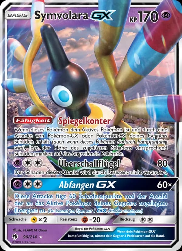Symvolara GX card in German