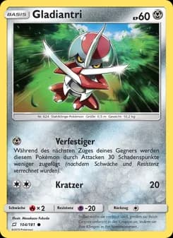 Gladiantri card in German