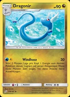 Dragonir card in German