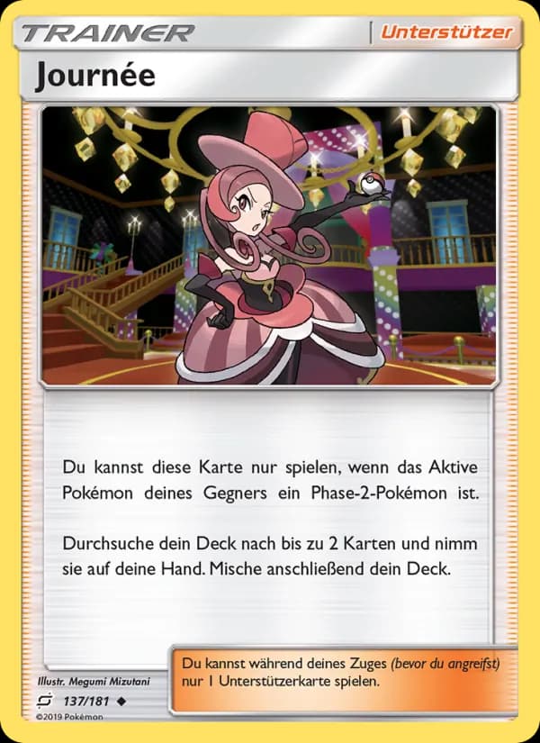 Journée card in German