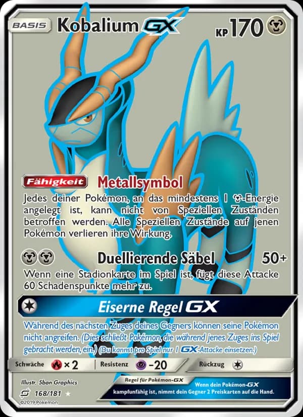 Kobalium GX card in German