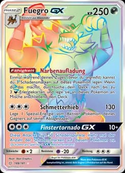 Fuegro GX card in German