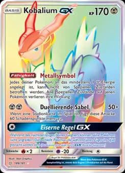 Kobalium GX card in German