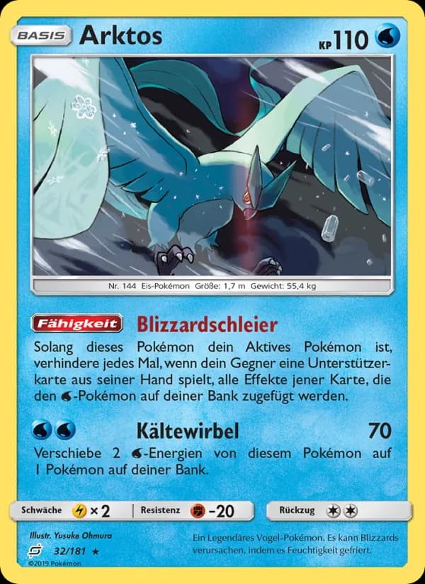 Arktos card in German